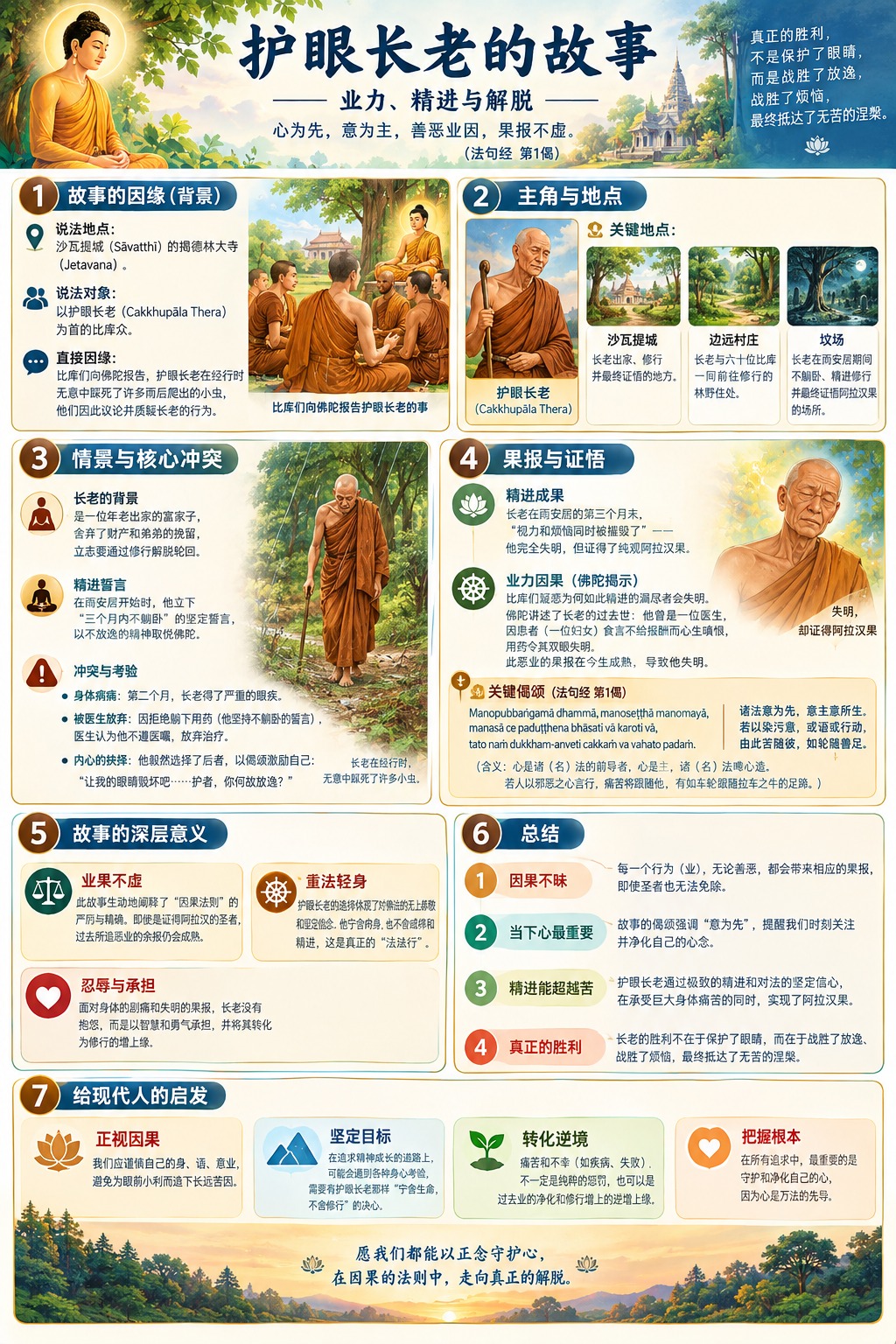 护眼长老的故事 图解总结