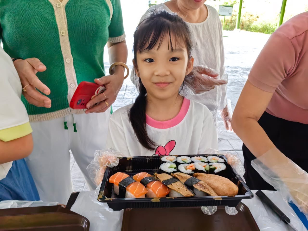 Saṅgha Honor Day – Parent-Child Handmade Sushi Offering to the Saṅgha - Image 5