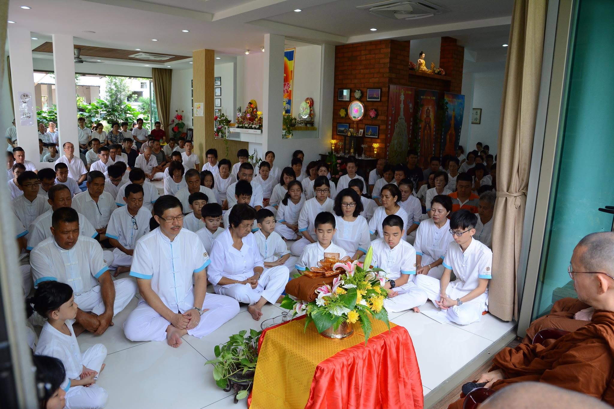 2017 Kaṭhina Robe Offering & Ten Meritorious Deeds Practice - Image 60