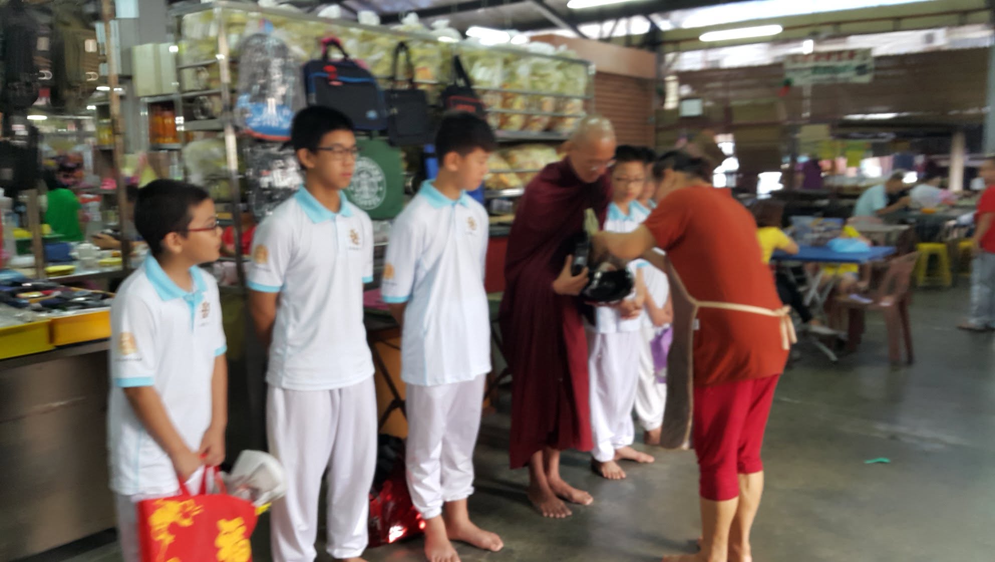 2019 Penang · Bukit Mertajam — Young Volunteers Serve the Saṅgha in Alms-round & Dhamma Propagation - Image 5