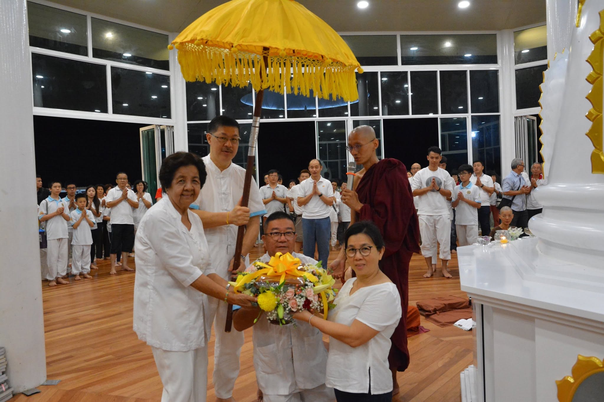 2019 Kaṭhina Robe Offering & Ten Meritorious Deeds Practice - Image 6