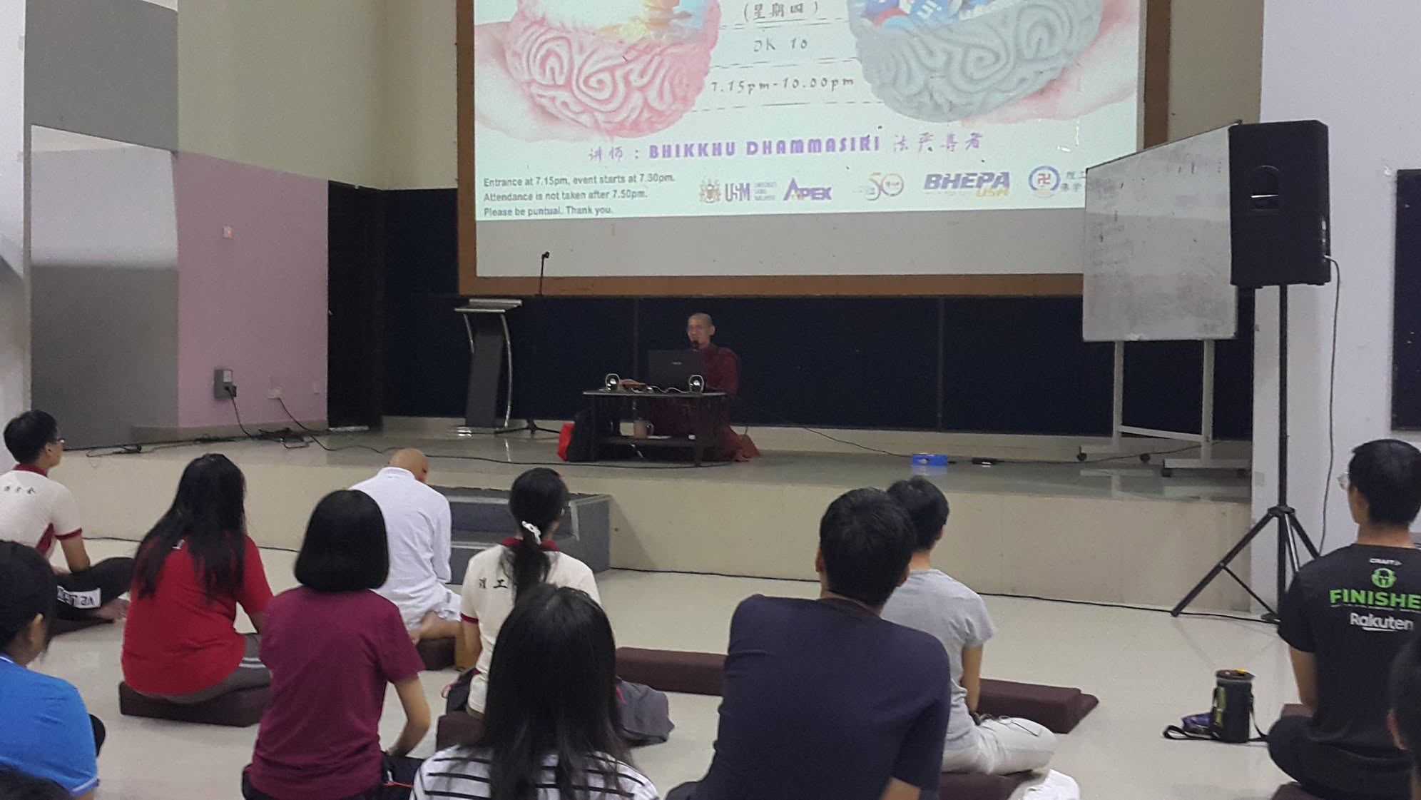 2019 Universiti Sains Malaysia Engineering Campus Buddhist Society Learning Dhamma - Image 3