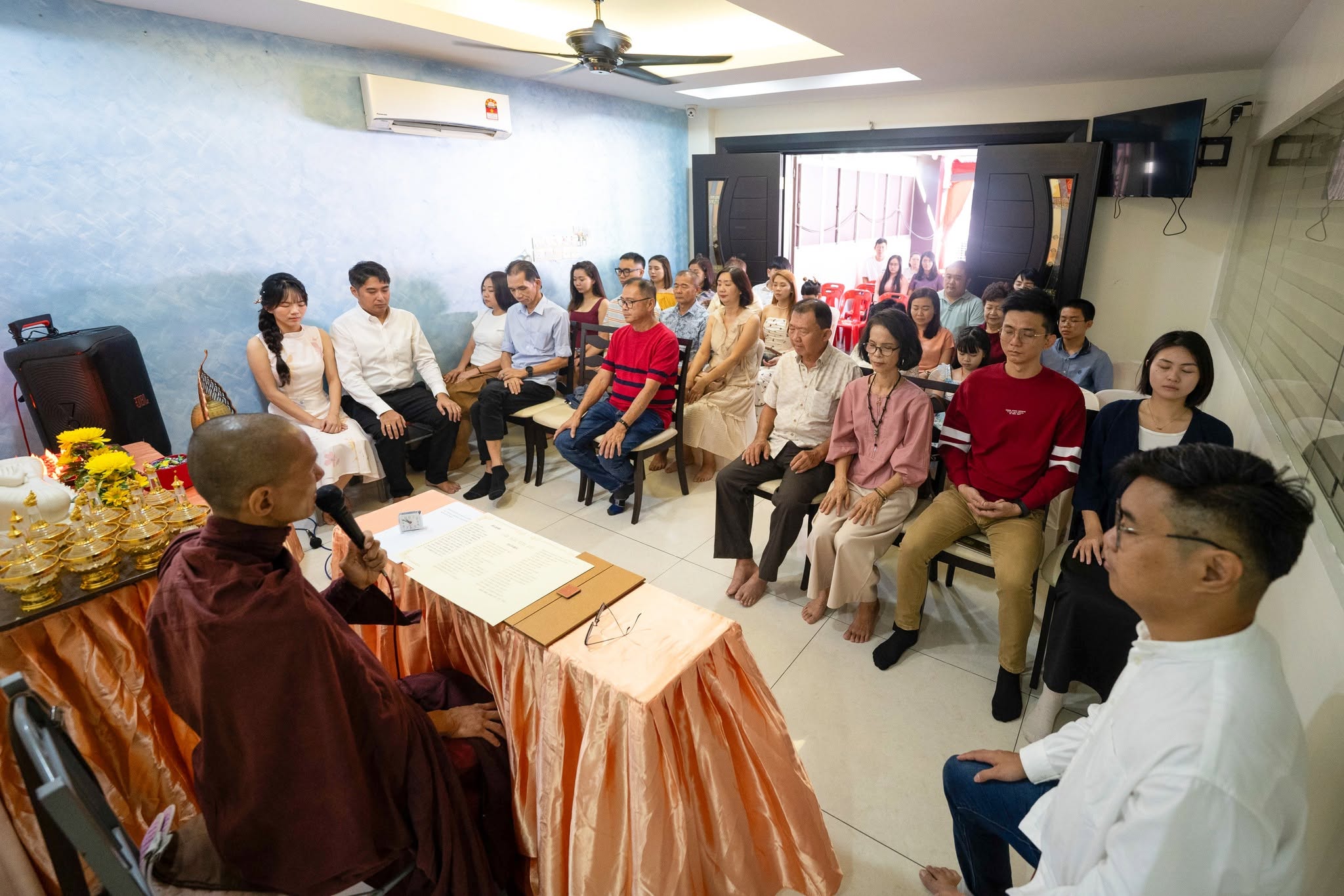 Penang Butterworth Lay Buddhist Society Buddhist Household Wedding Retreat - Image 10
