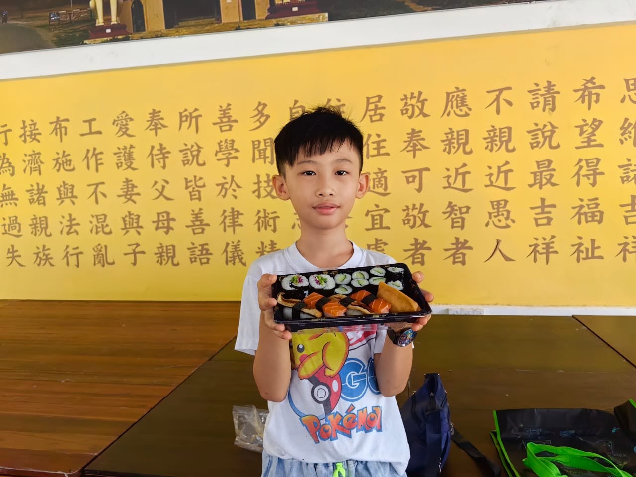 Saṅgha Honor Day – Parent-Child Handmade Sushi Offering to the Saṅgha - Image 8