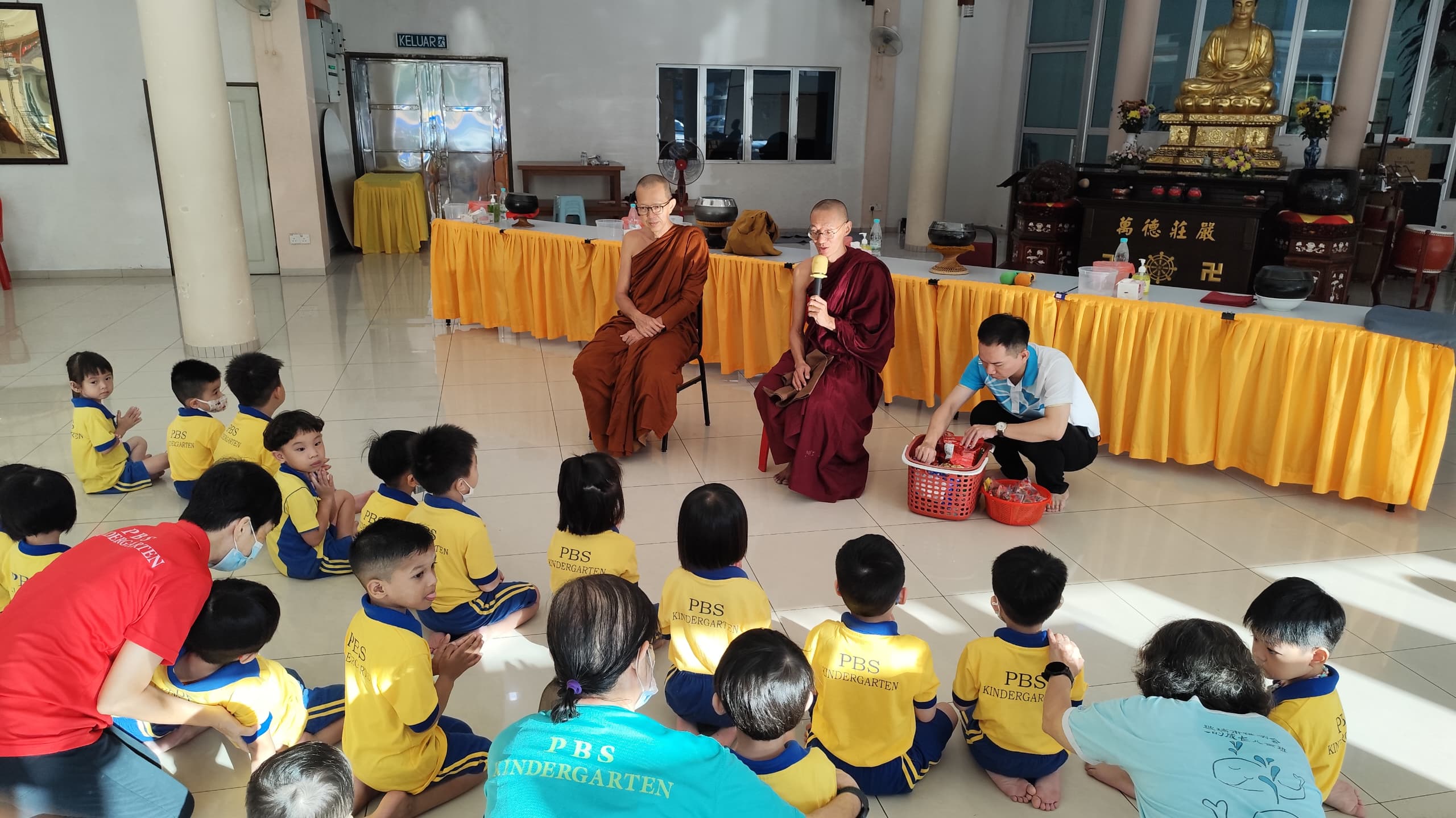 Perlis Buddhist Association KinderGarden Learning Dhamma