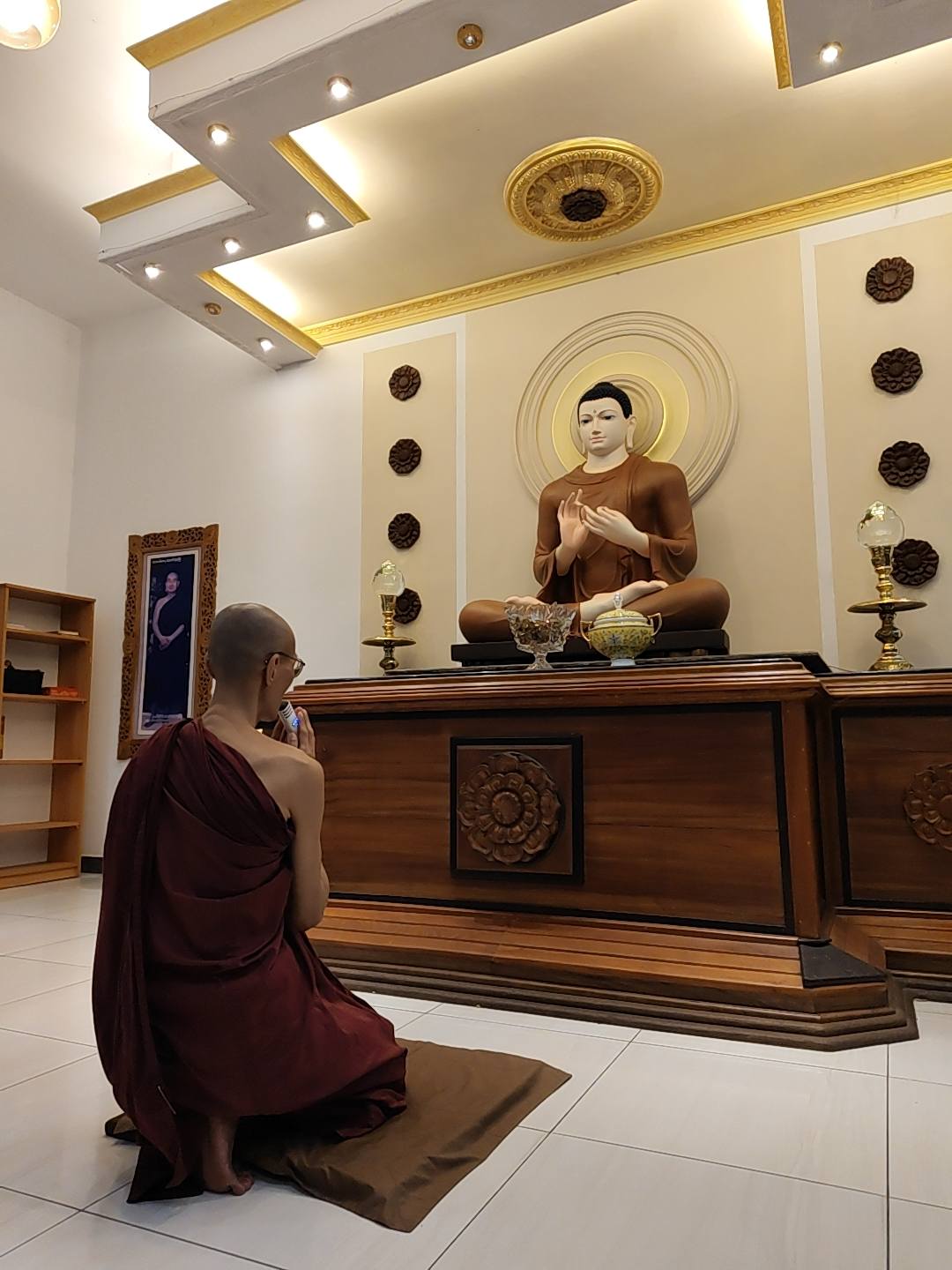 2025 Sri Lanka Pilgrimage · Temporary Ordination · Sāṅghika Dāna - Image 7