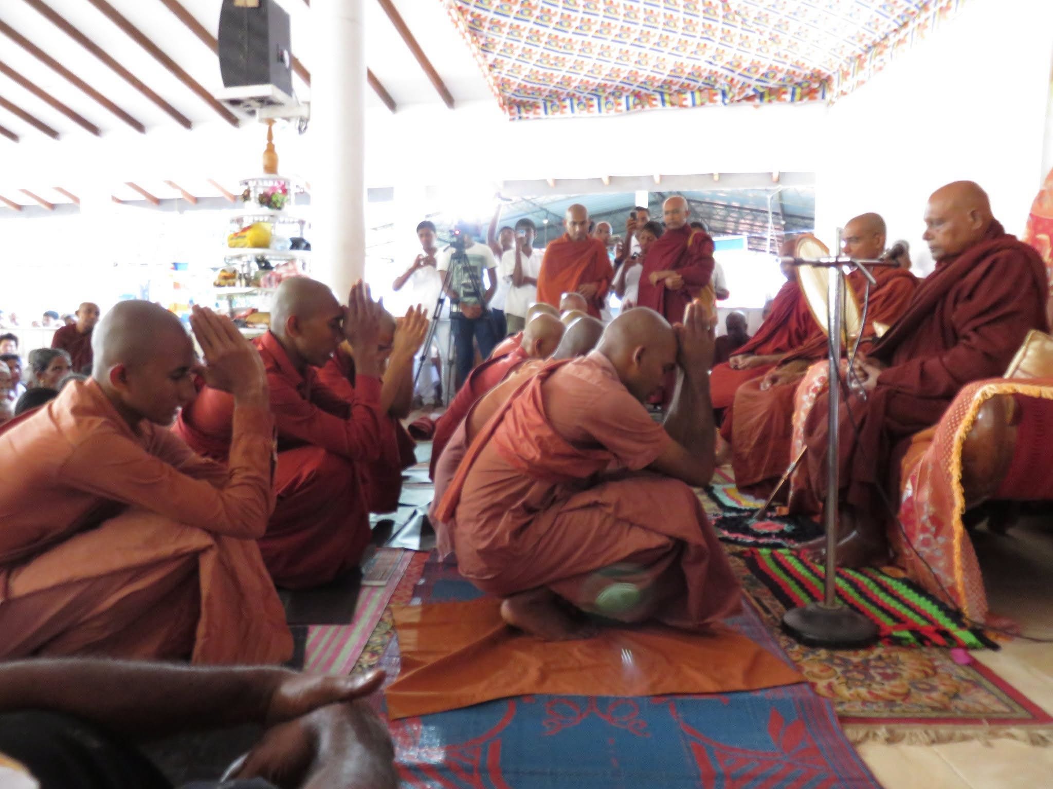 Śrī Kalyāṇī Yogāśrama Saṁsthā 75th Anniversary Bhikkhu Ordination Ceremony