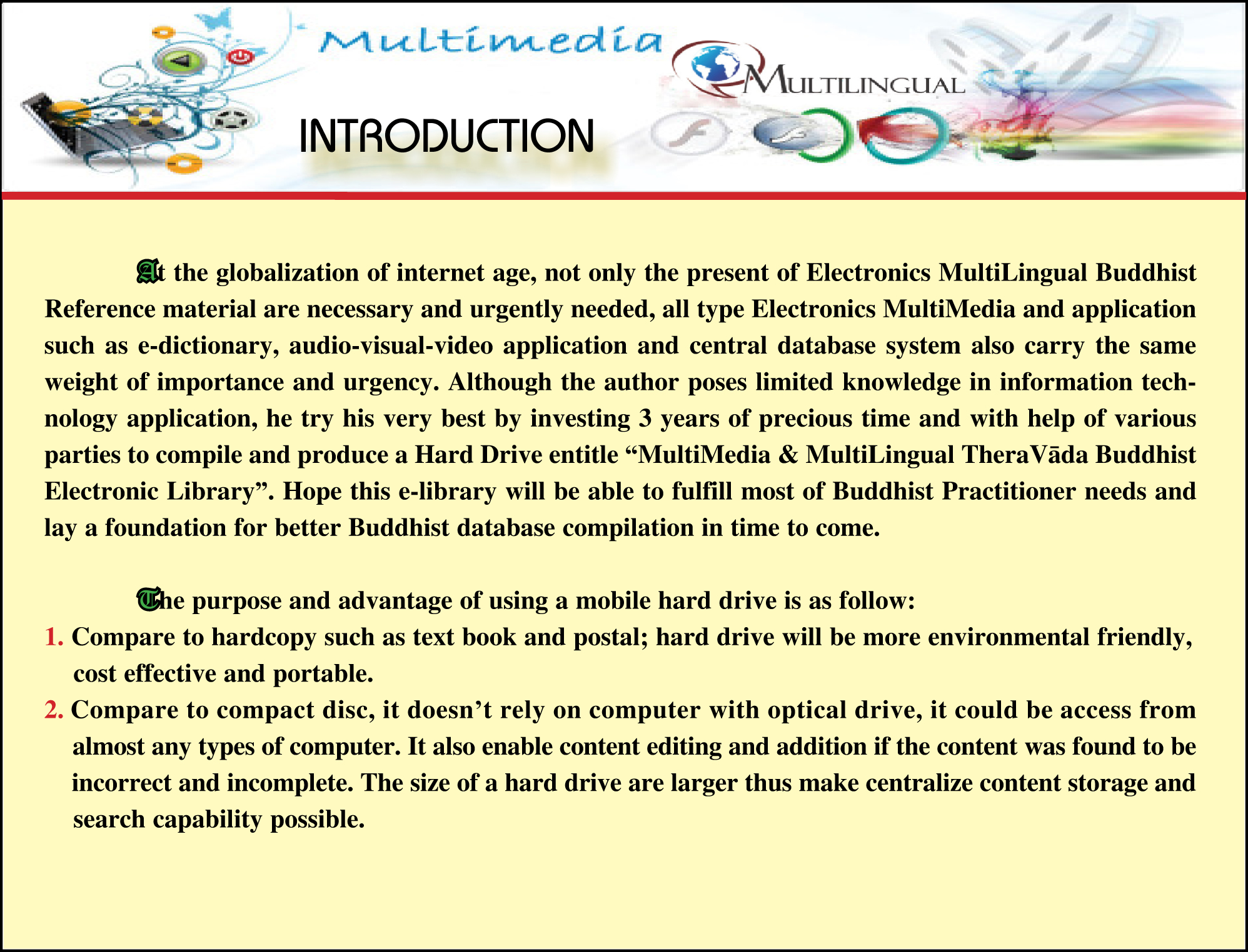 External Hard Disk—TheraVāda MultiMedia & MultiLingual Electronic Library - Image 6